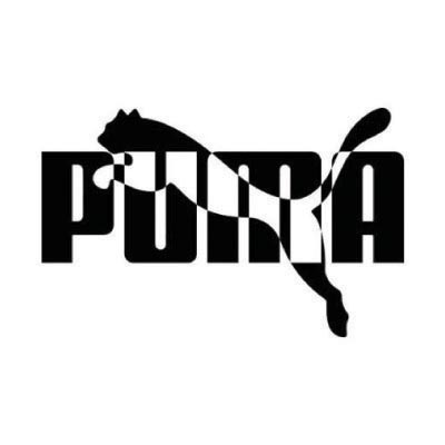 puma iron on logo
